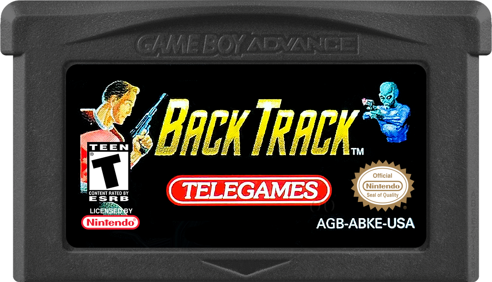 Back Track back cover for GameBoy Advance